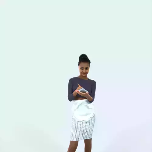 May 10G African American Waitress Black Woman