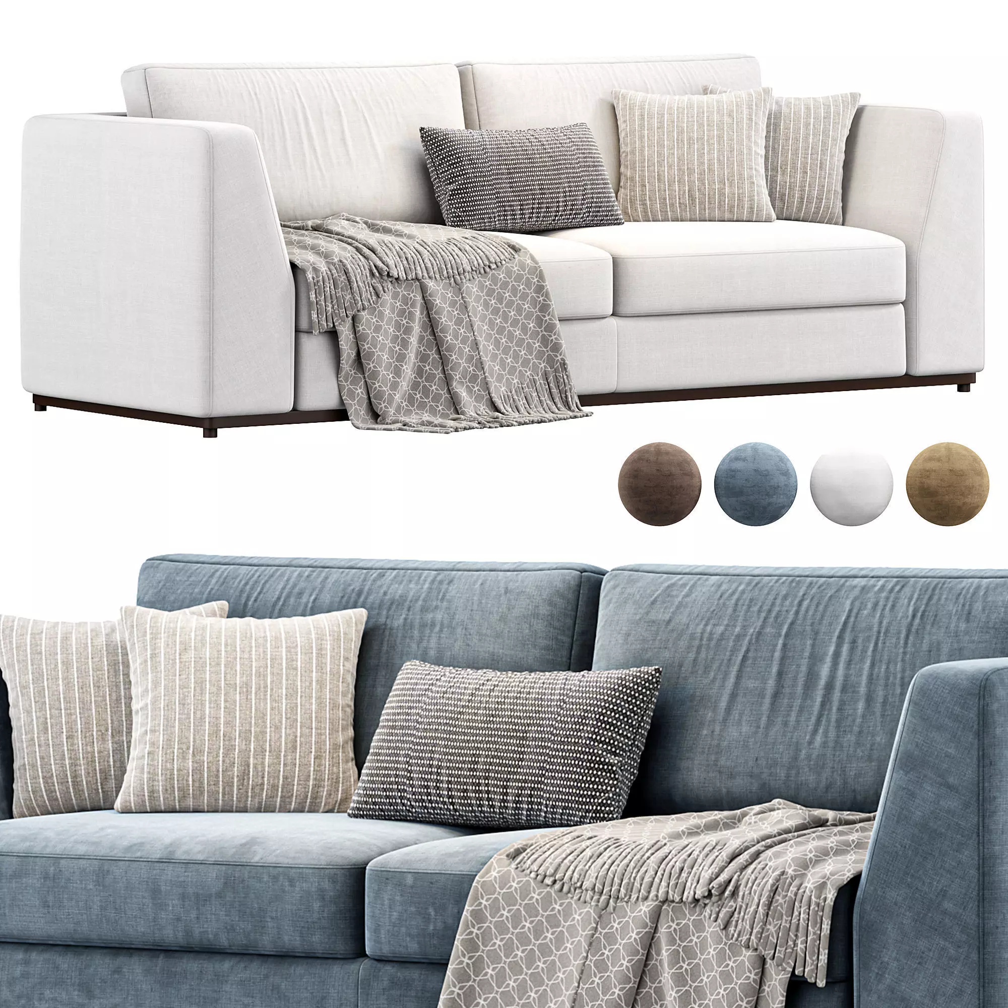 Colt Sofa By Highfashionhome 3D model