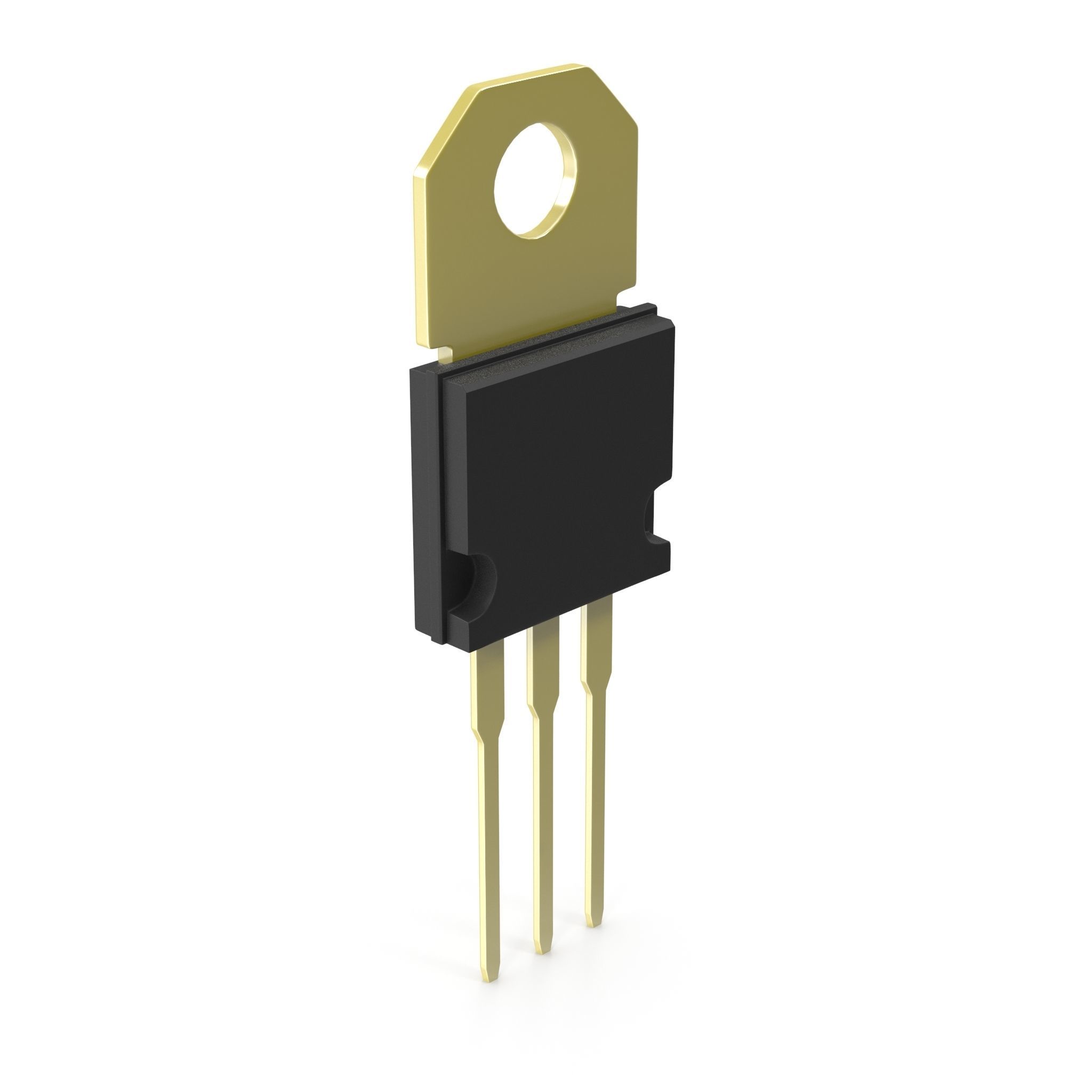 NPN Power Resistor 3D model_4