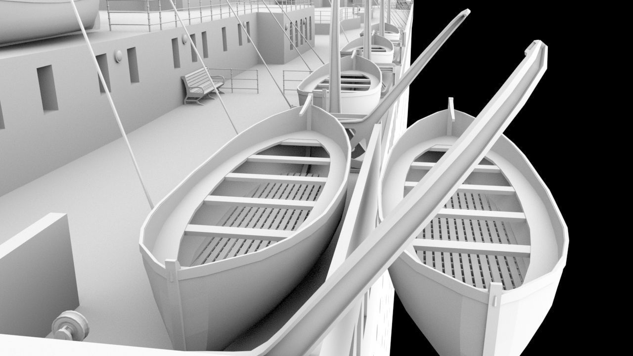 RMS Titanic 3D model_6