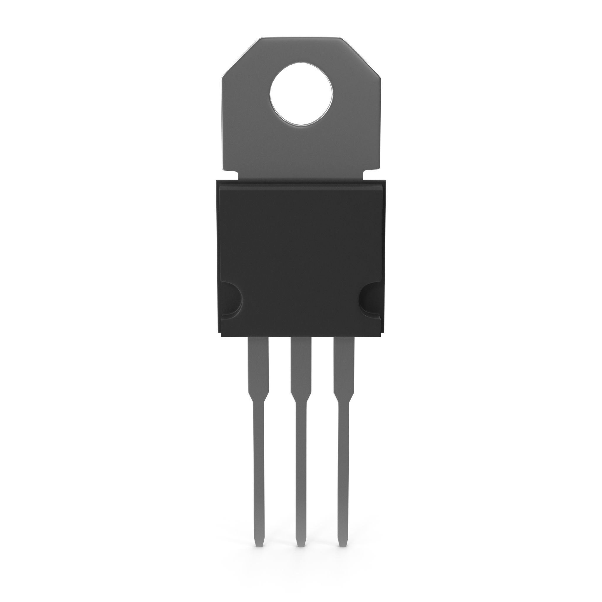 Power Resistor 3D model_5