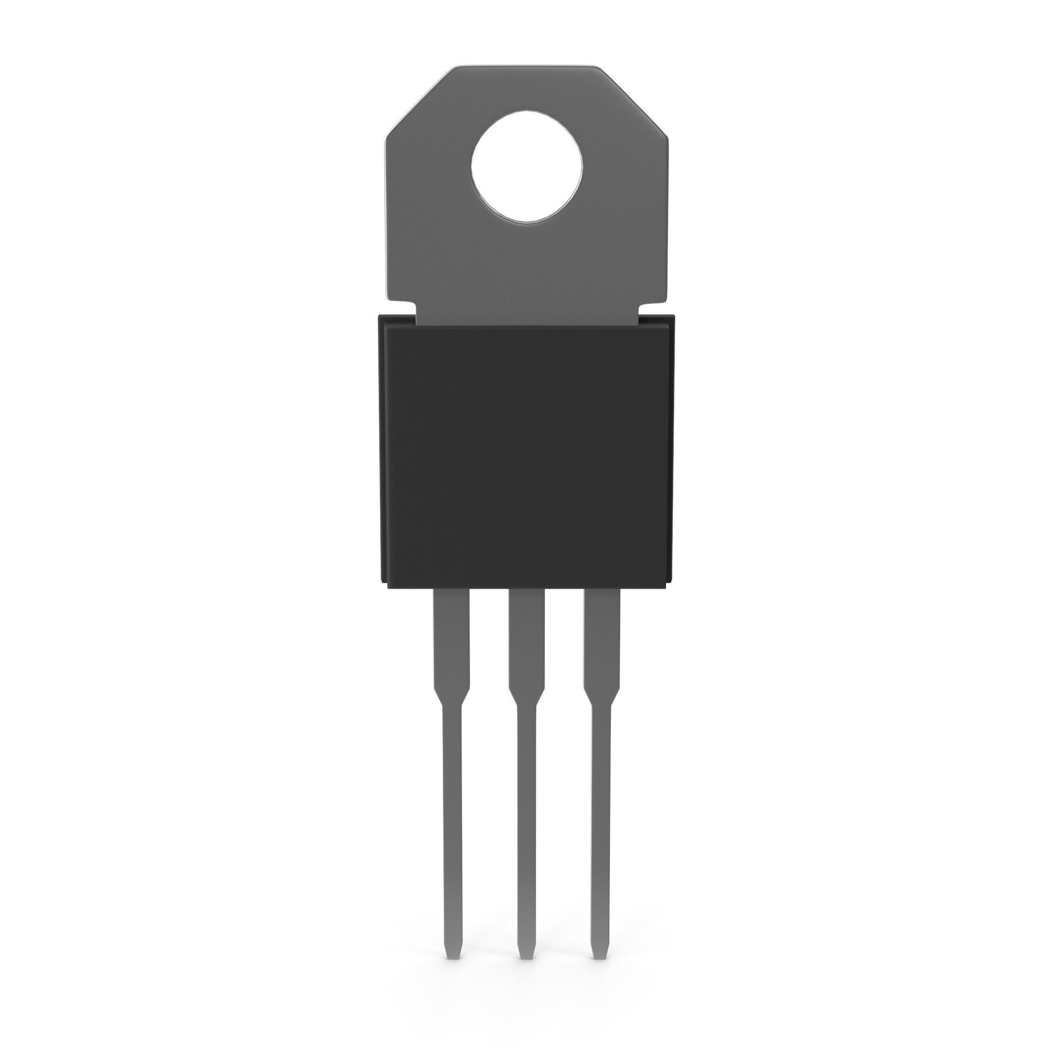 Power Resistor 3D model_8