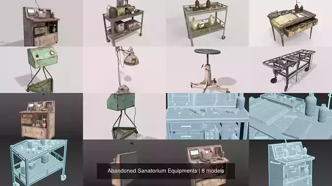 Abandoned Sanatorium Equipments