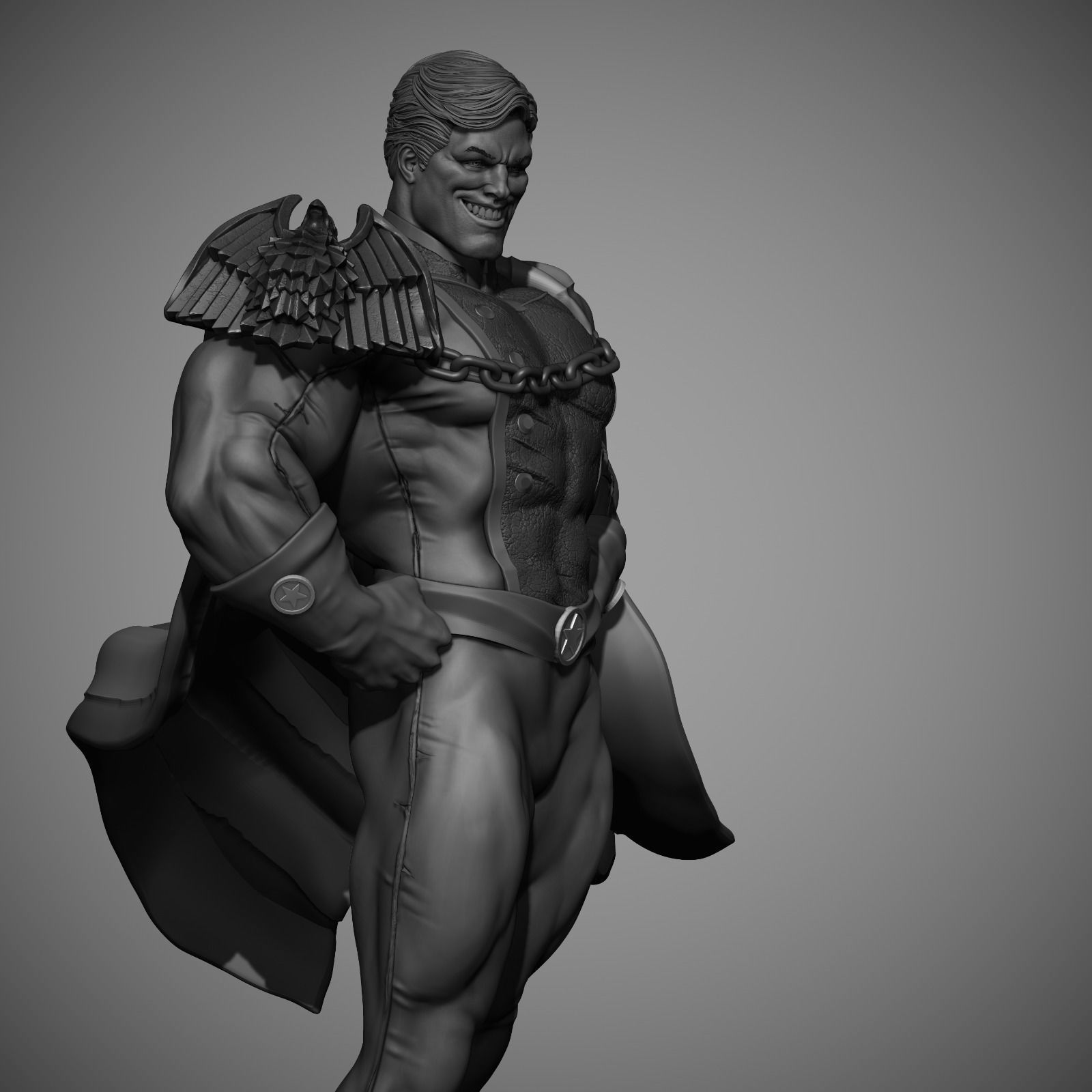 Homelander 3D Print 3D print model_21