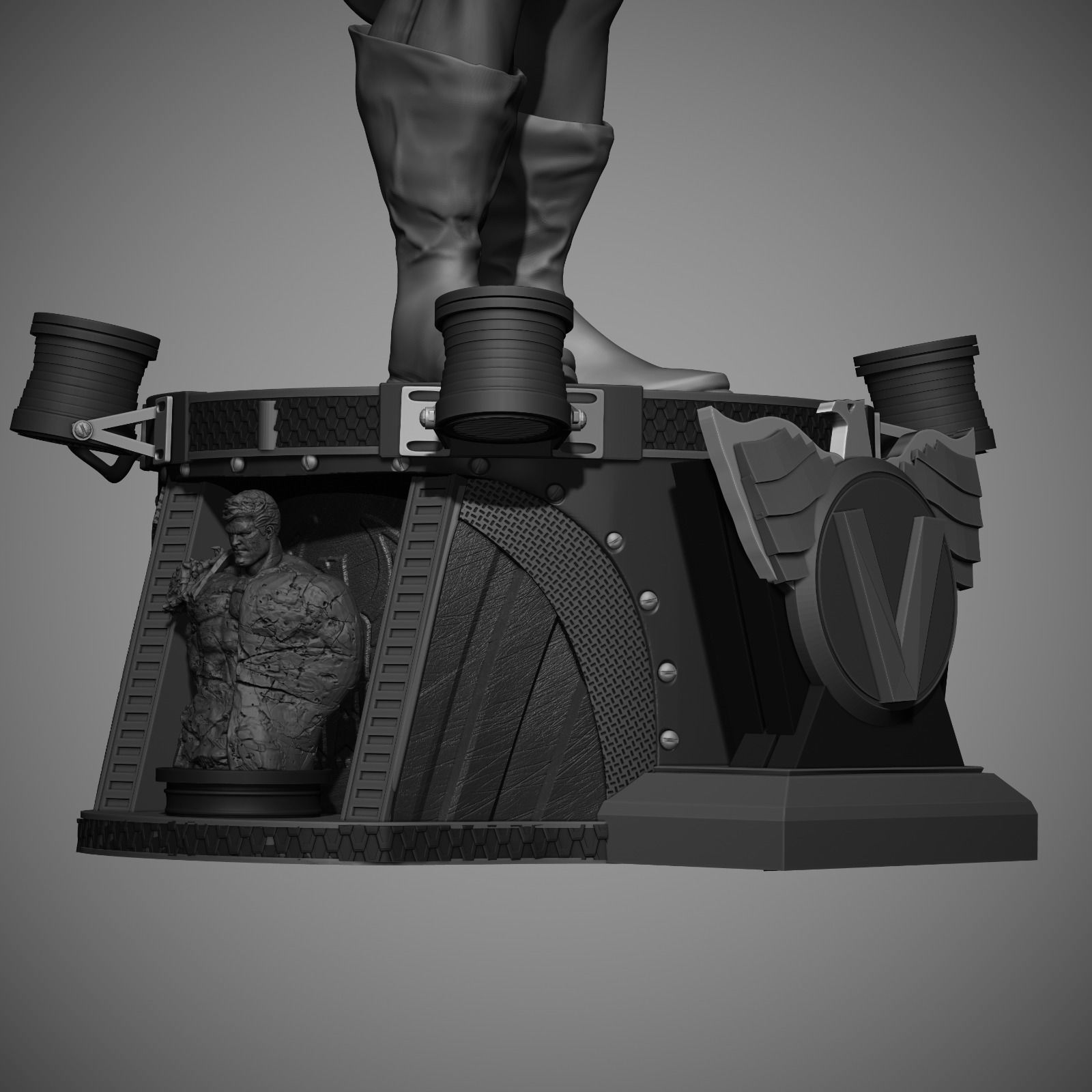 Homelander 3D Print 3D print model_20