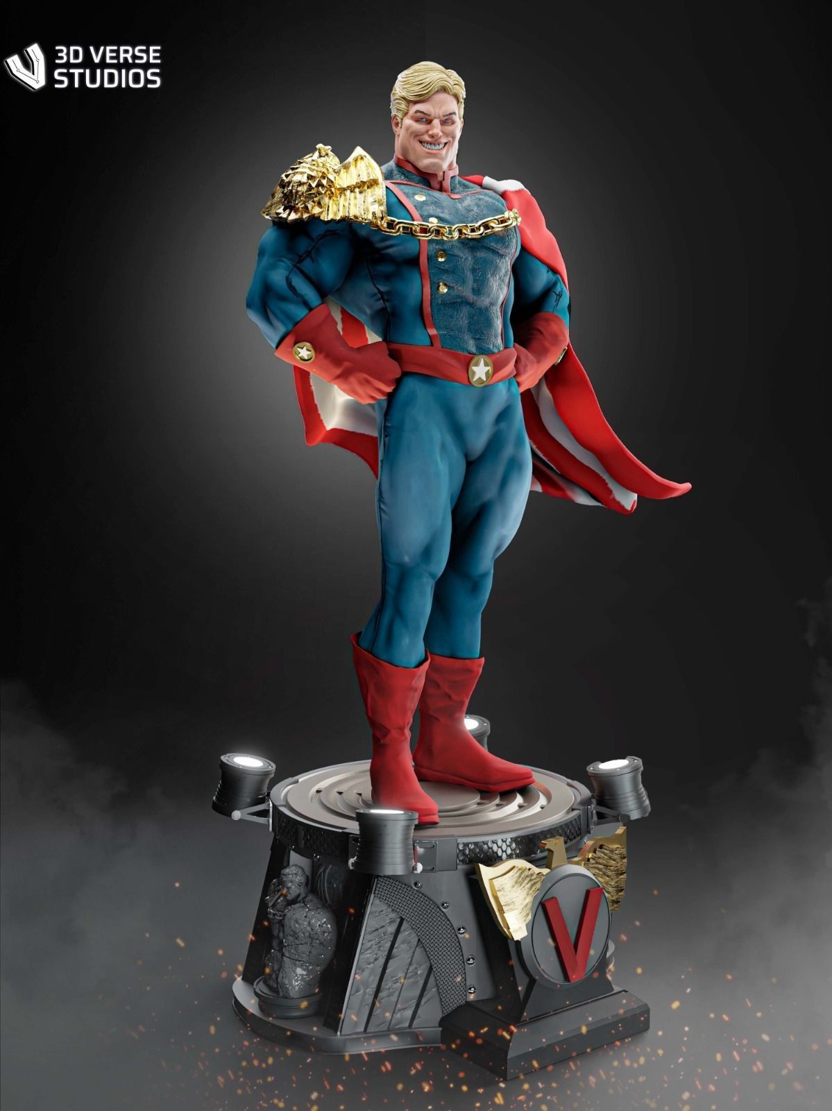 Homelander 3D Print 3D print model_6