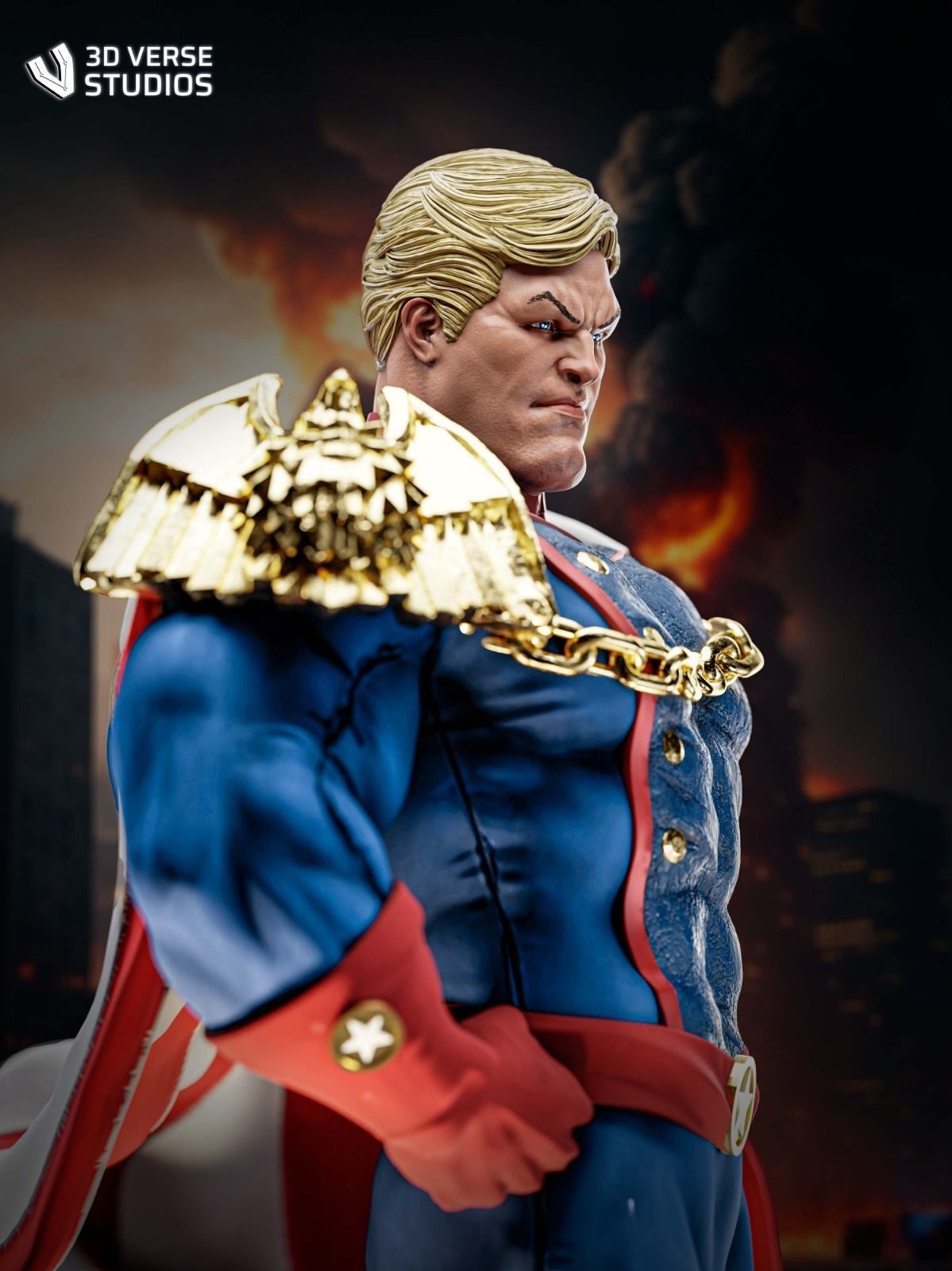 Homelander 3D Print 3D print model_3