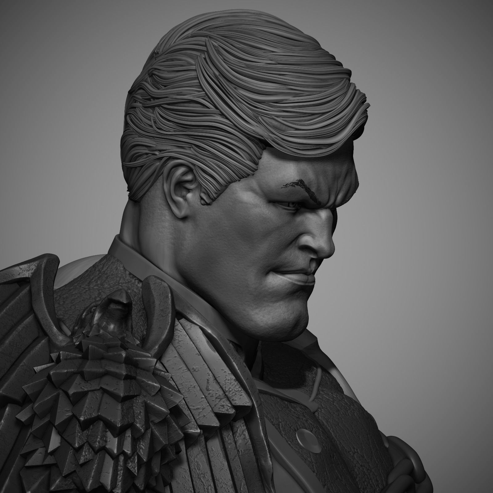 Homelander 3D Print 3D print model_29