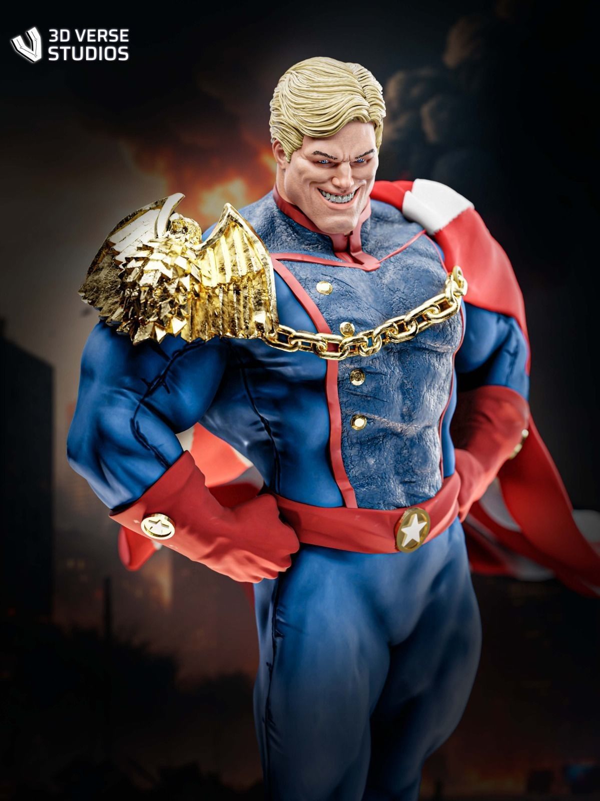 Homelander 3D Print 3D print model_1