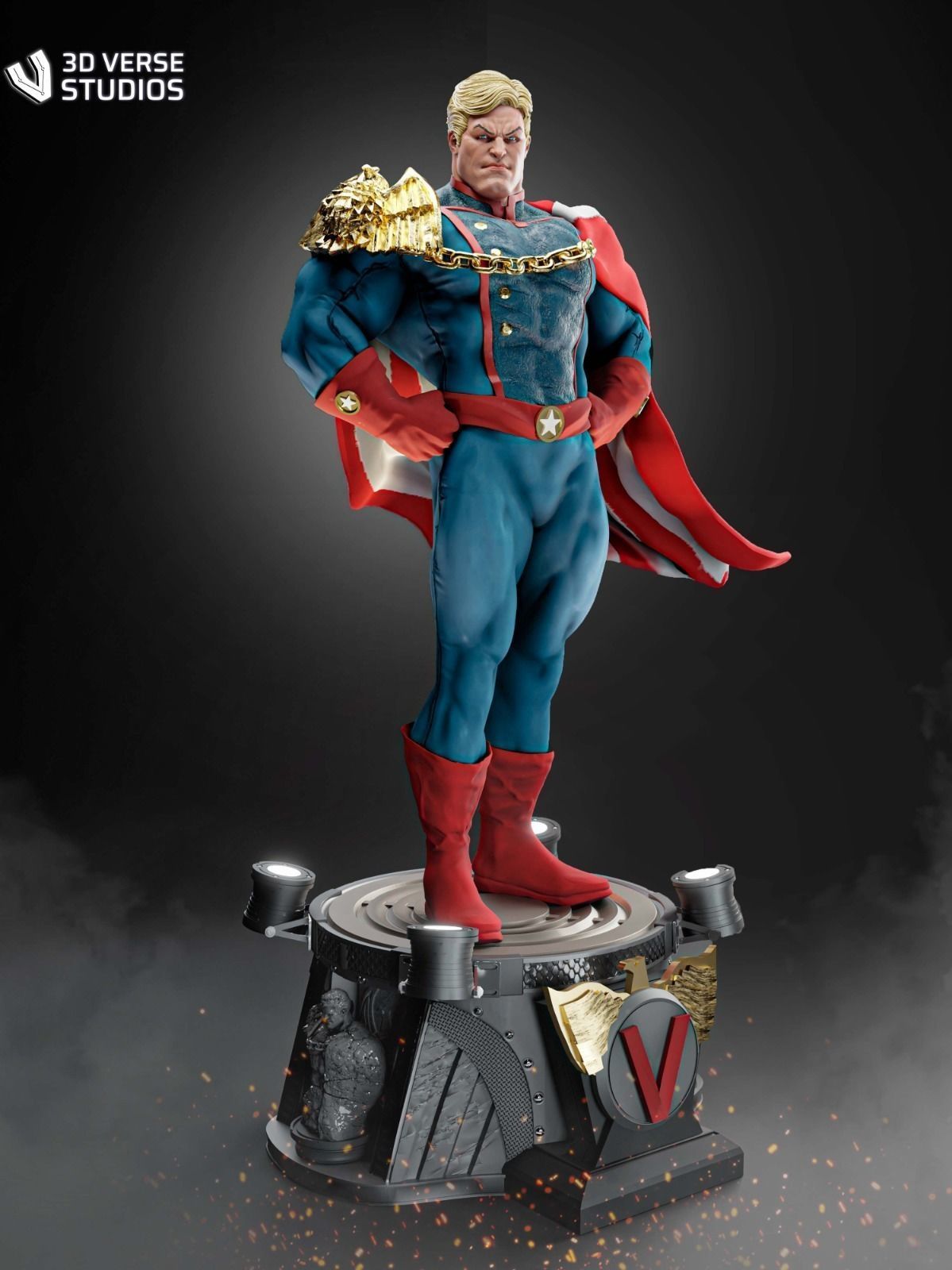 Homelander 3D Print 3D print model_5