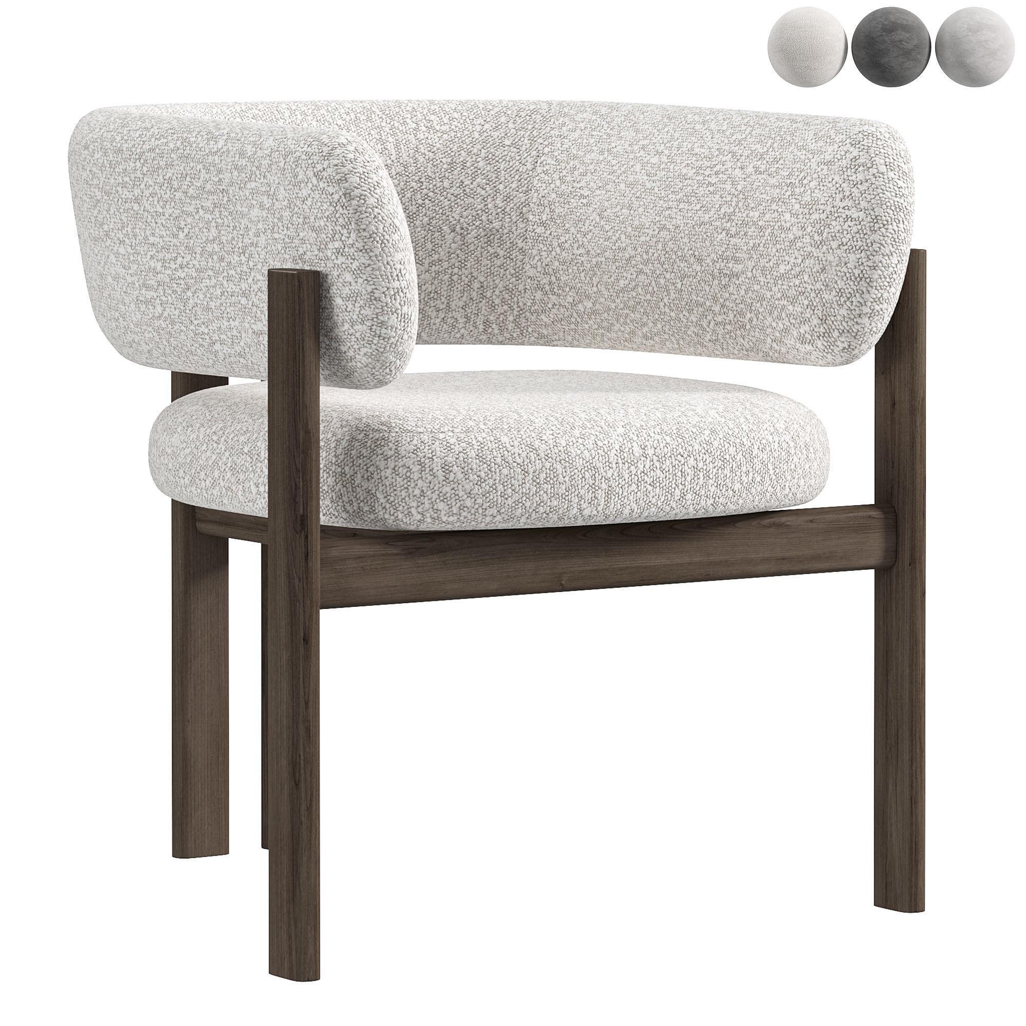 Bay Chair By Nature Design 3D model_4