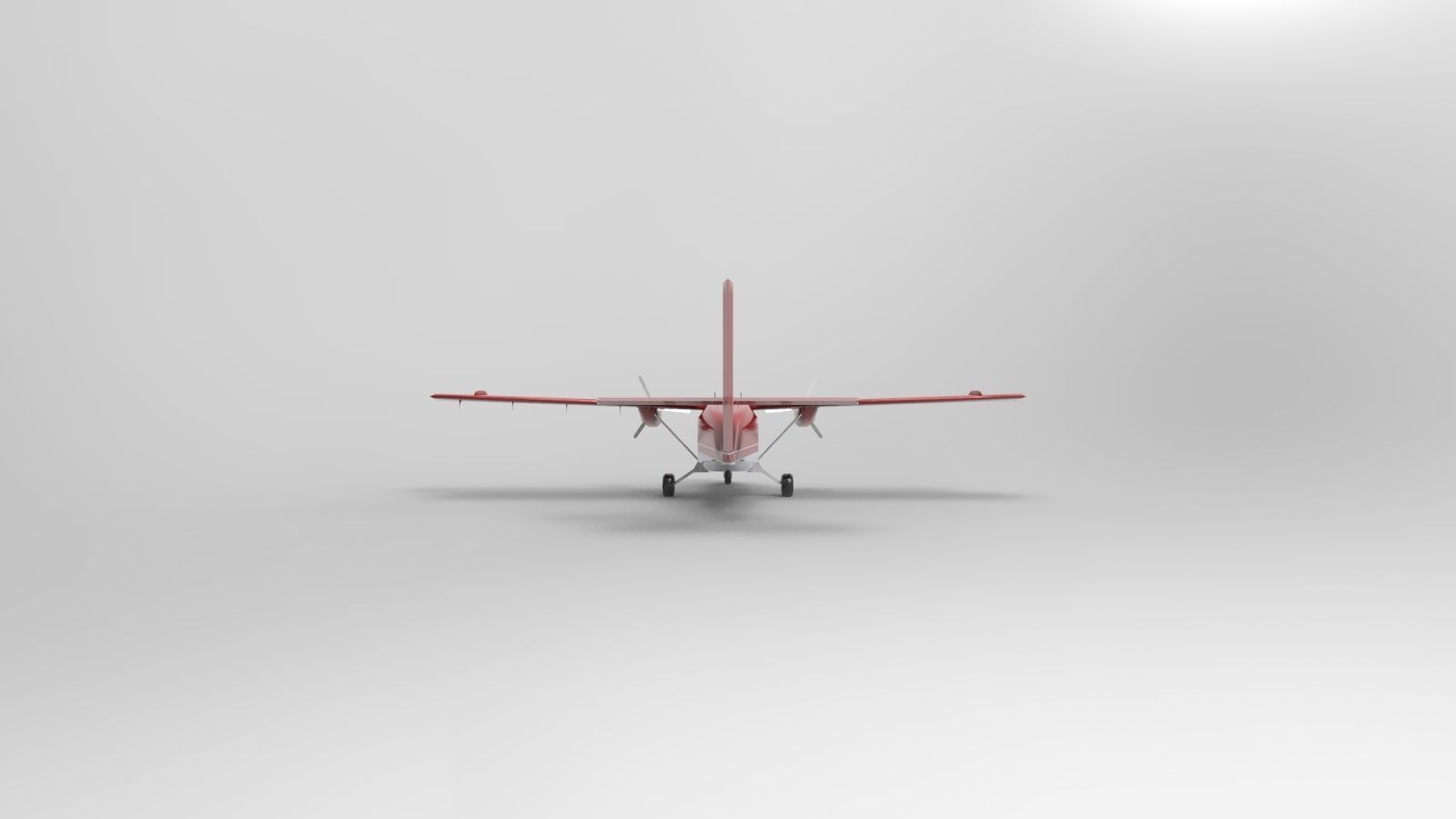 DHC-6 Twin Otter Airplane 3D model_3