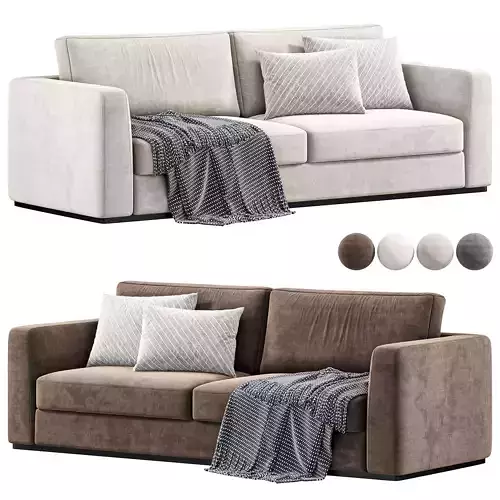 Hamilton Sofa By Castlery 3D model