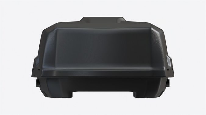 Car Cargo Roof Box 3D model 6