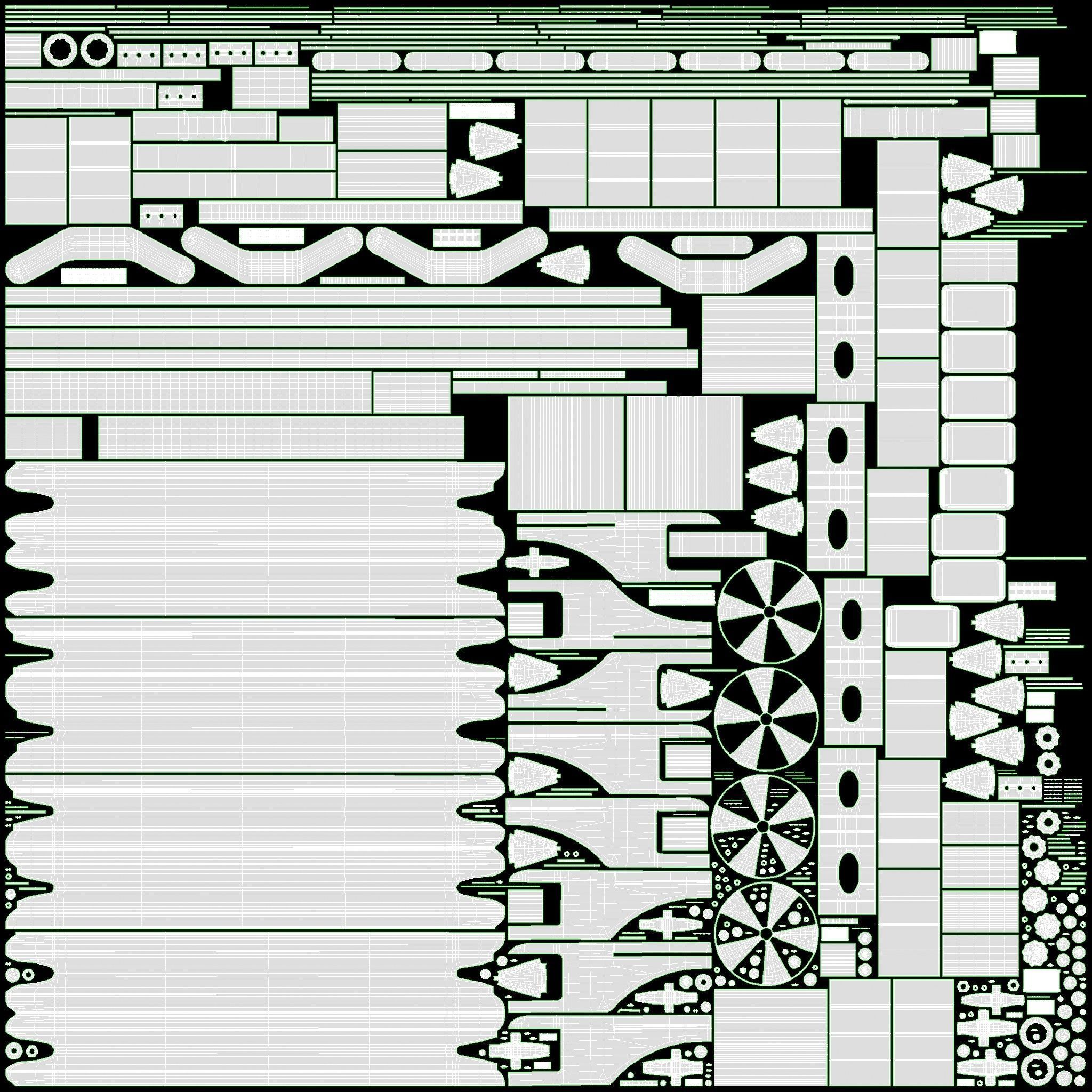 Indoor Table Tennis Table ITTF 3D model_10