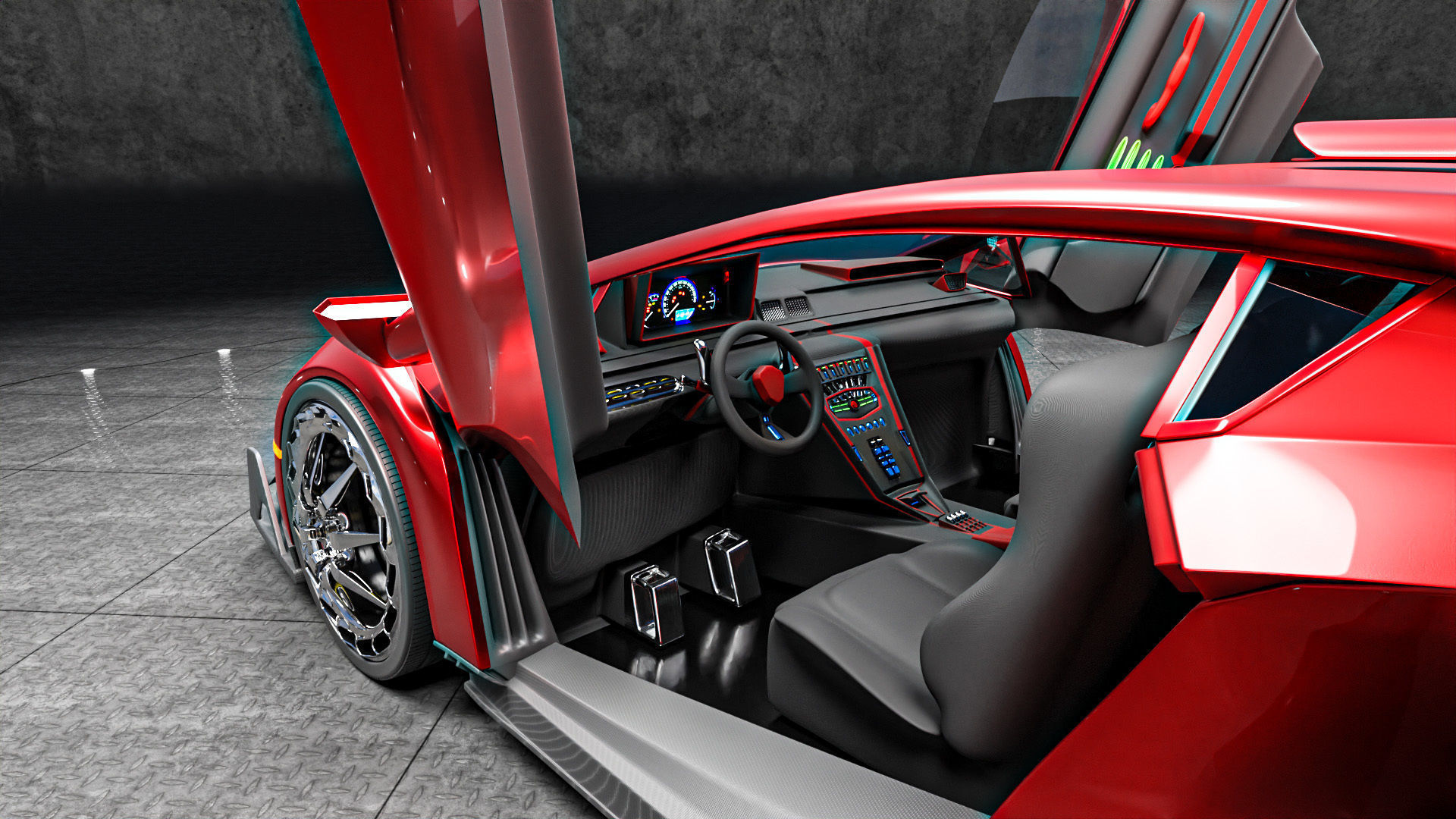 supercar 3D model_10