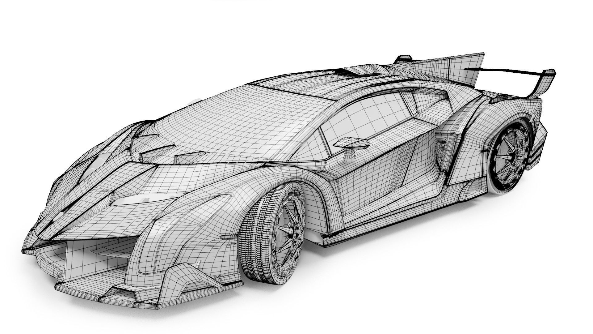 supercar 3D model_15