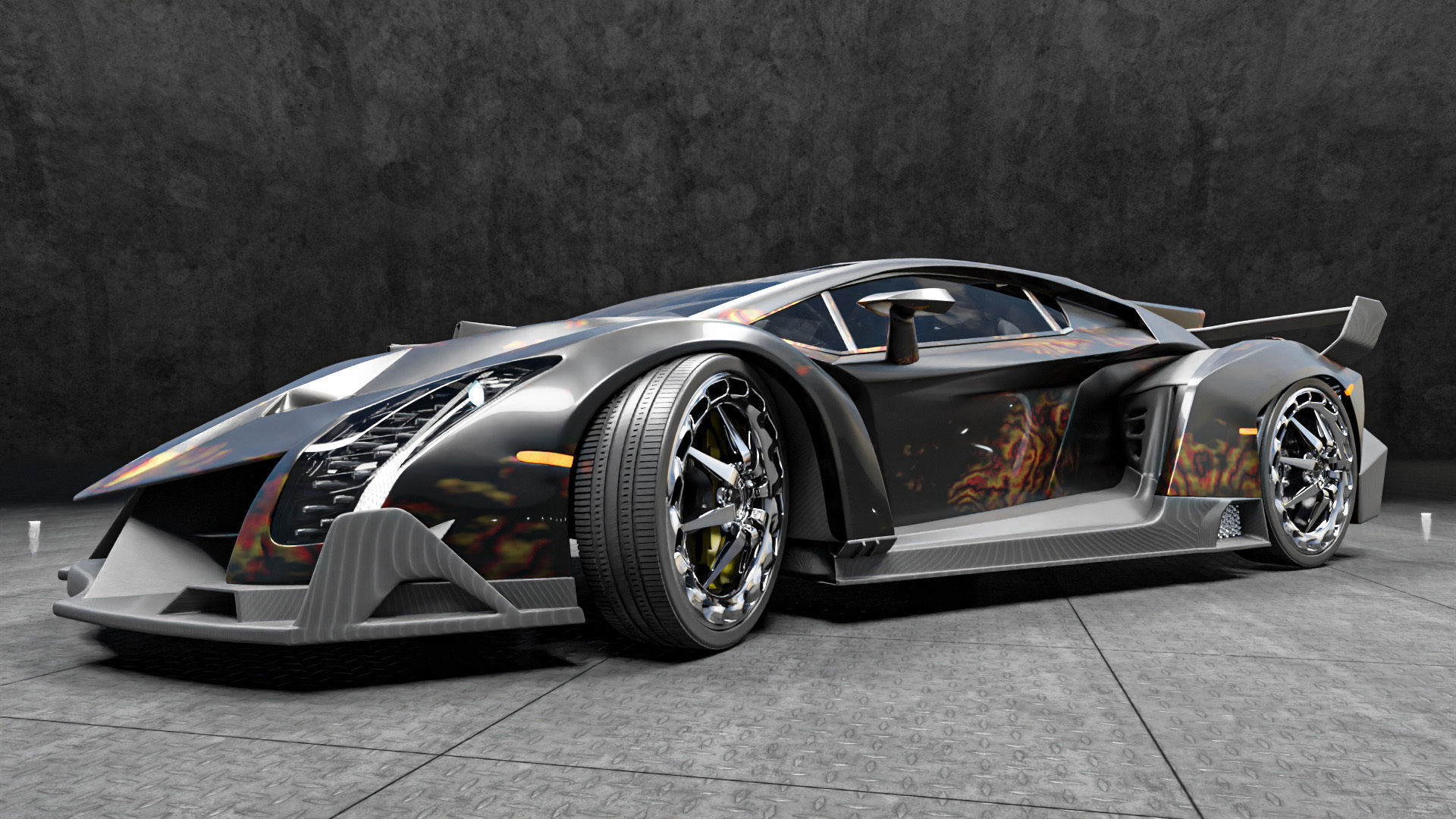 supercar 3D model_14