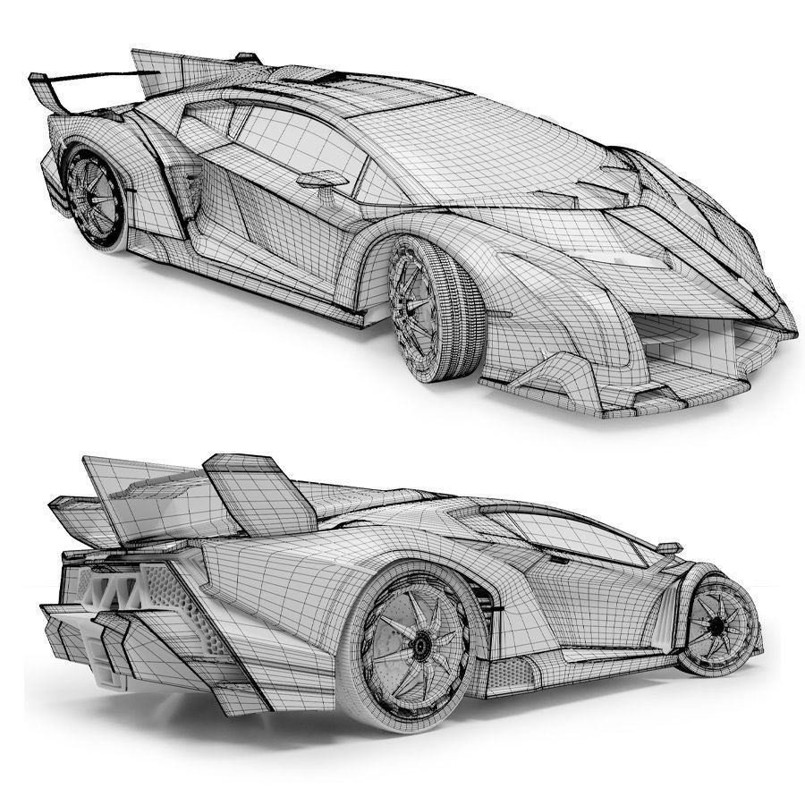 supercar 3D model_17
