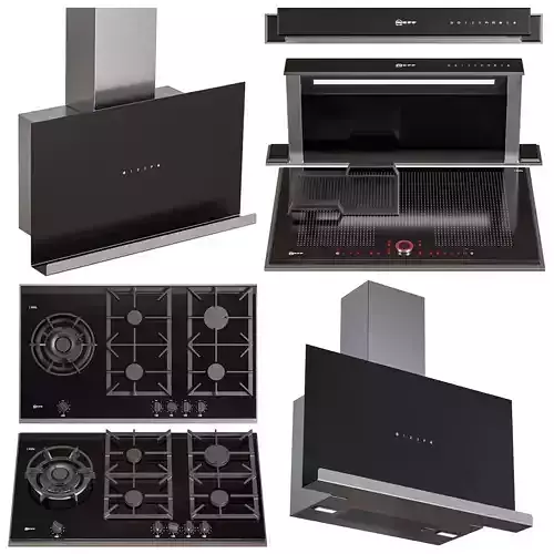 Neff appliance set 3D model