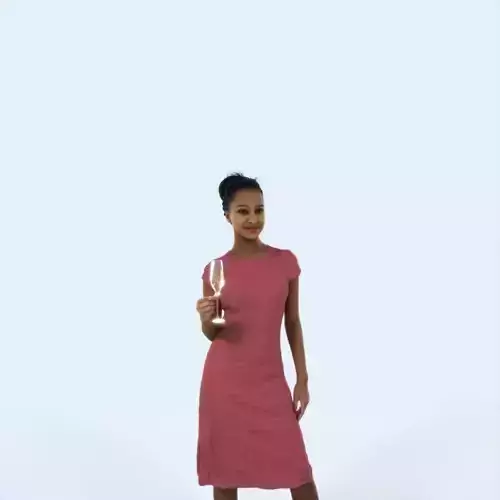 May 12I Holding Event Black African American Woman