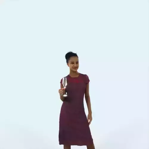 May 12E Holding Event Black African American Woman