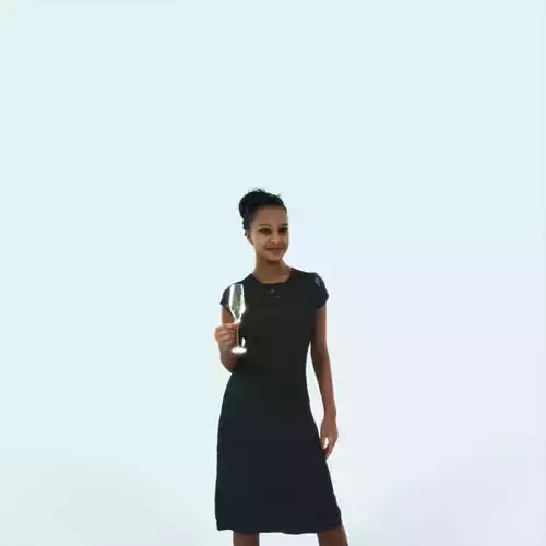 May 12B Holding Event Black African American Woman