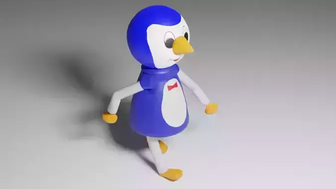 Little cartoonish look penguin