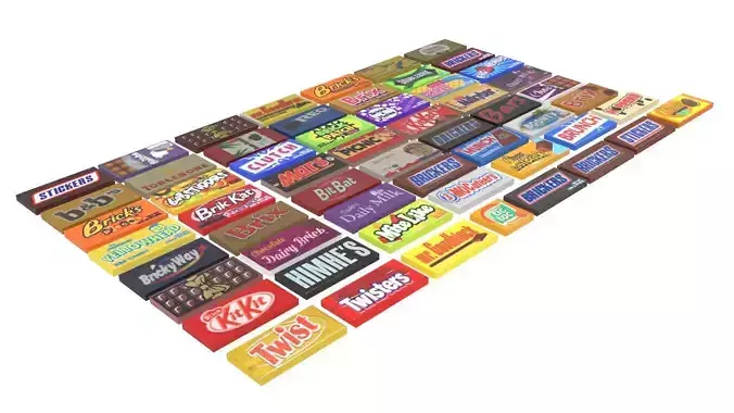 Lego Chocolate Bar Tiles Set