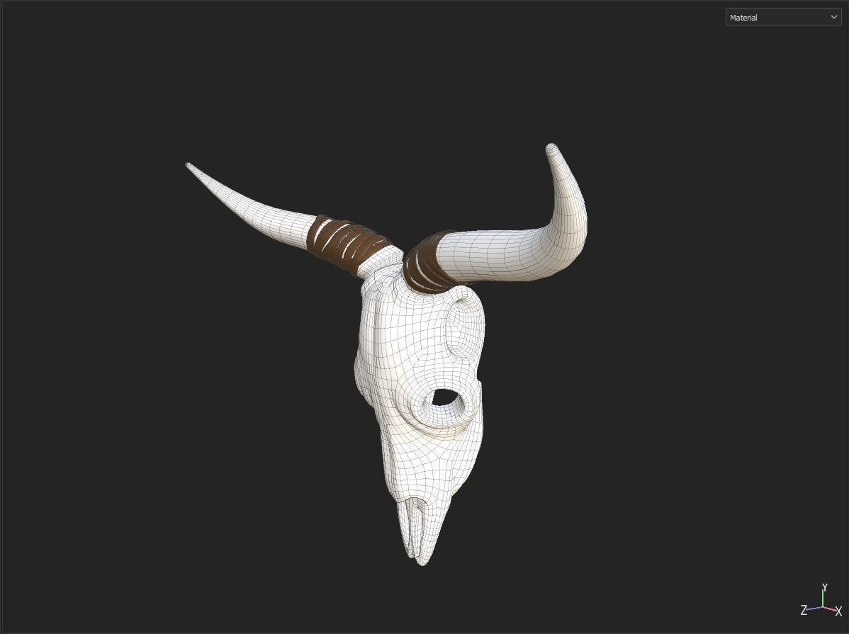 Decor Skull 3D model_7