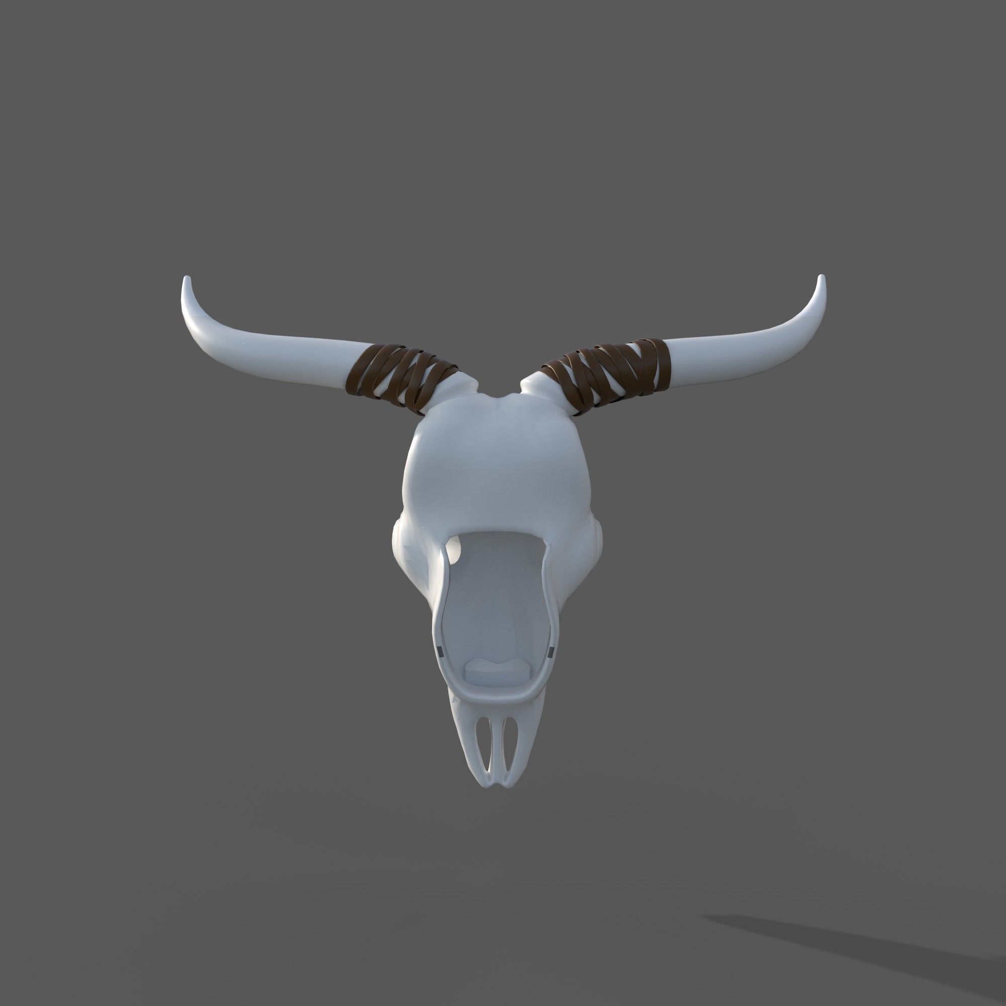 Decor Skull 3D model_4