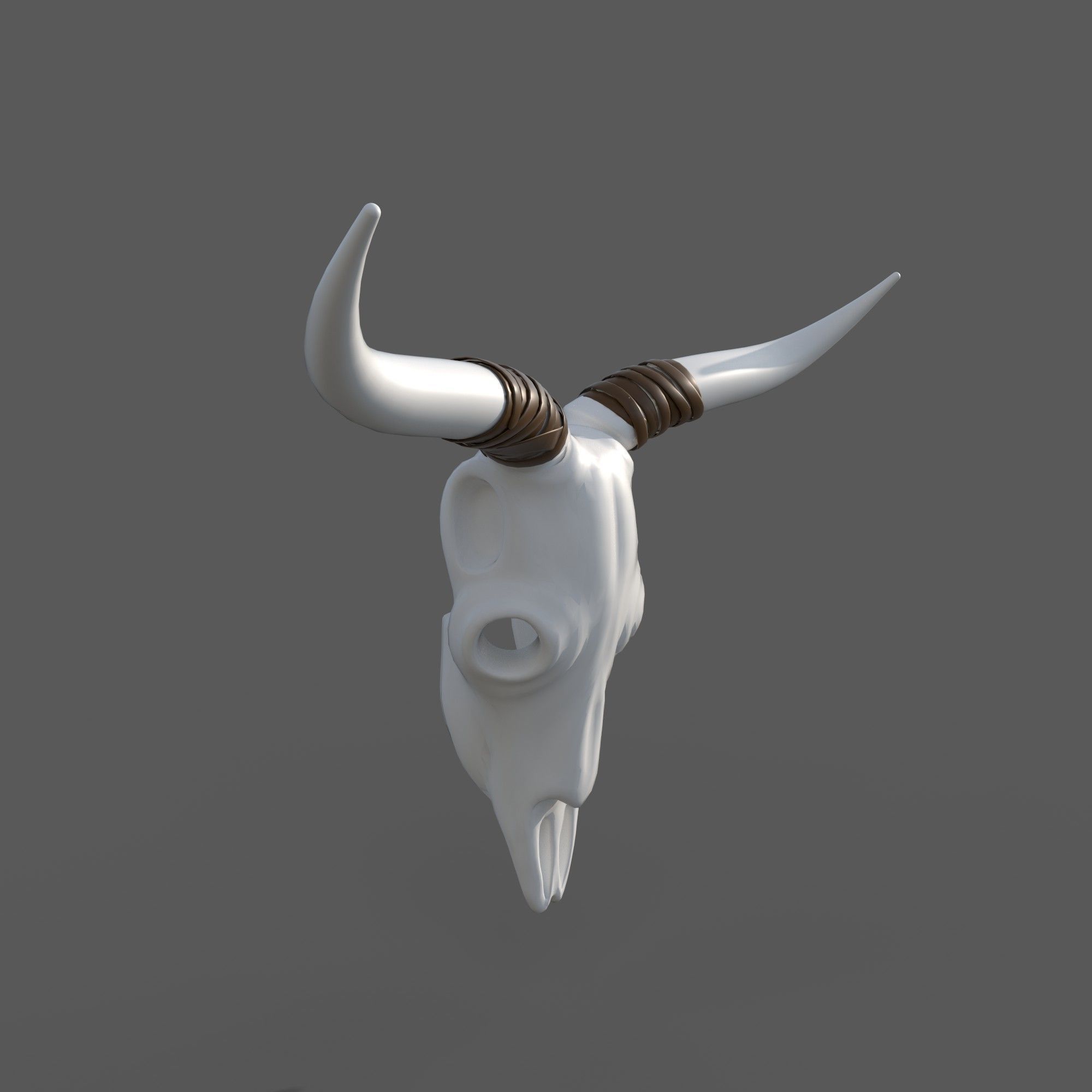 Decor Skull 3D model_3