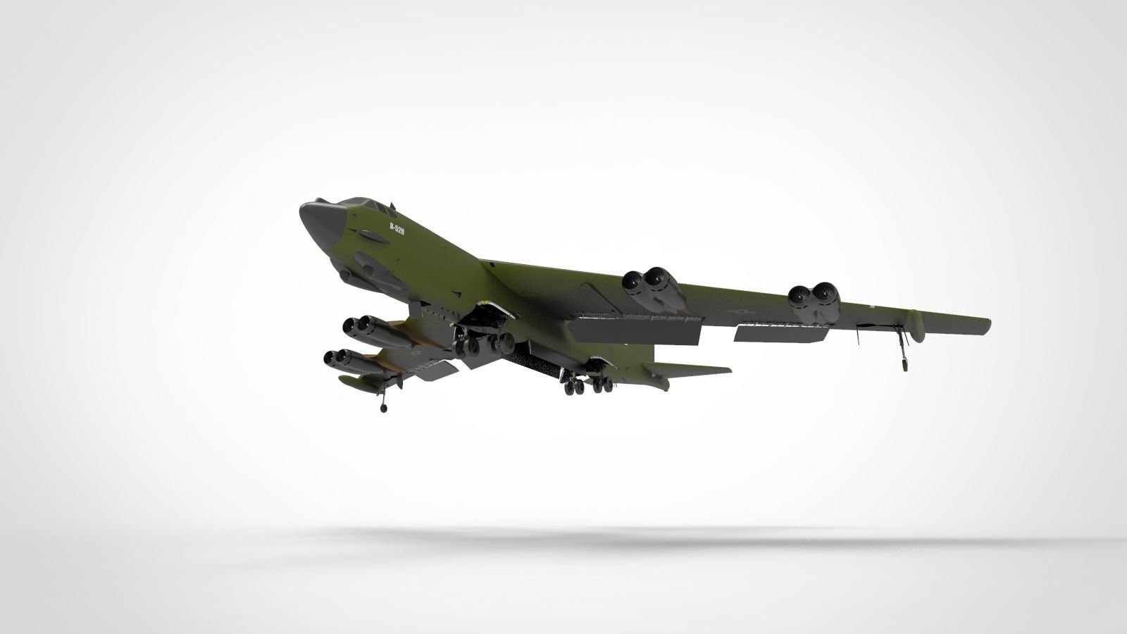 B-52 Stratofortress 3D model_5