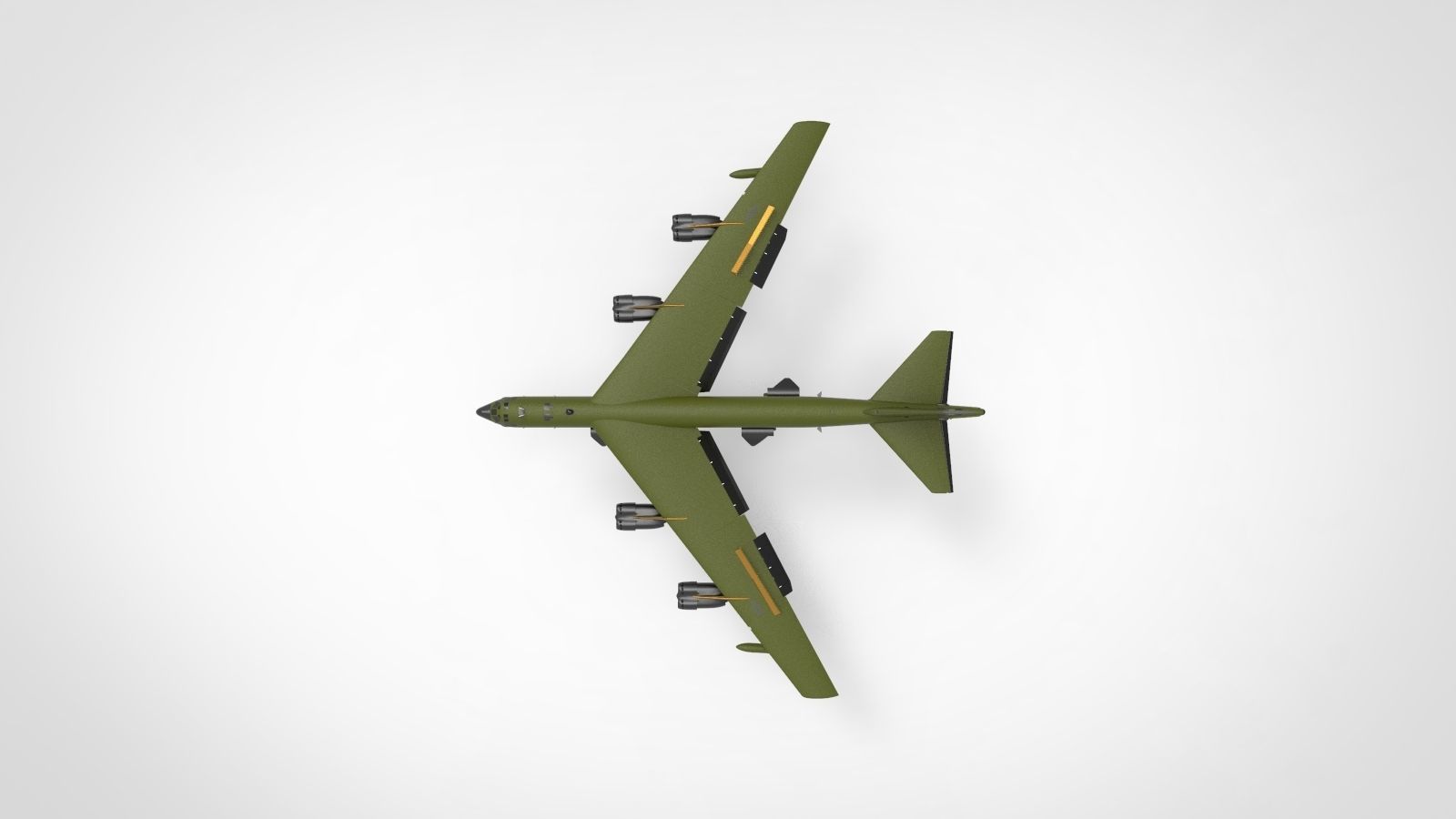 B-52 Stratofortress 3D model_3