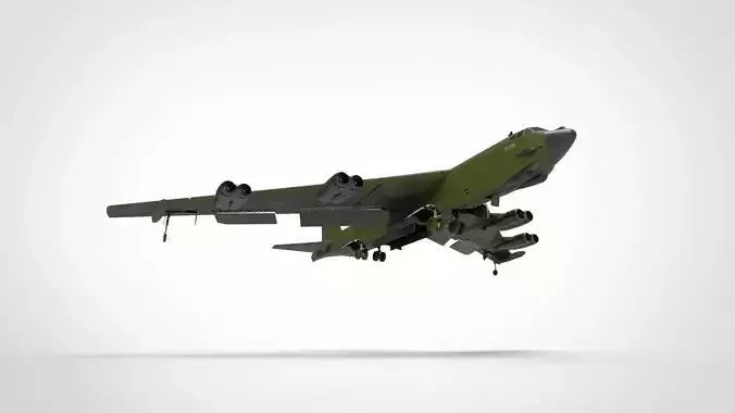 B-52 Stratofortress 3D model