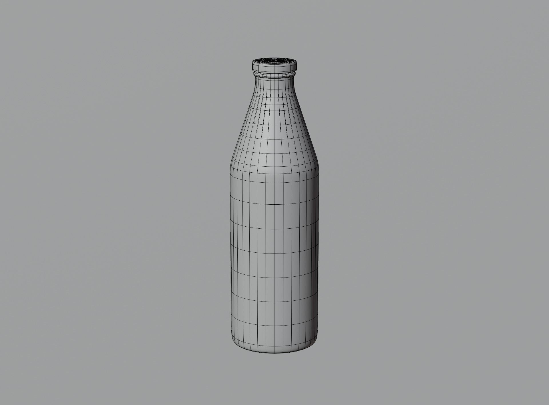 Milk Bottle 3D model_3
