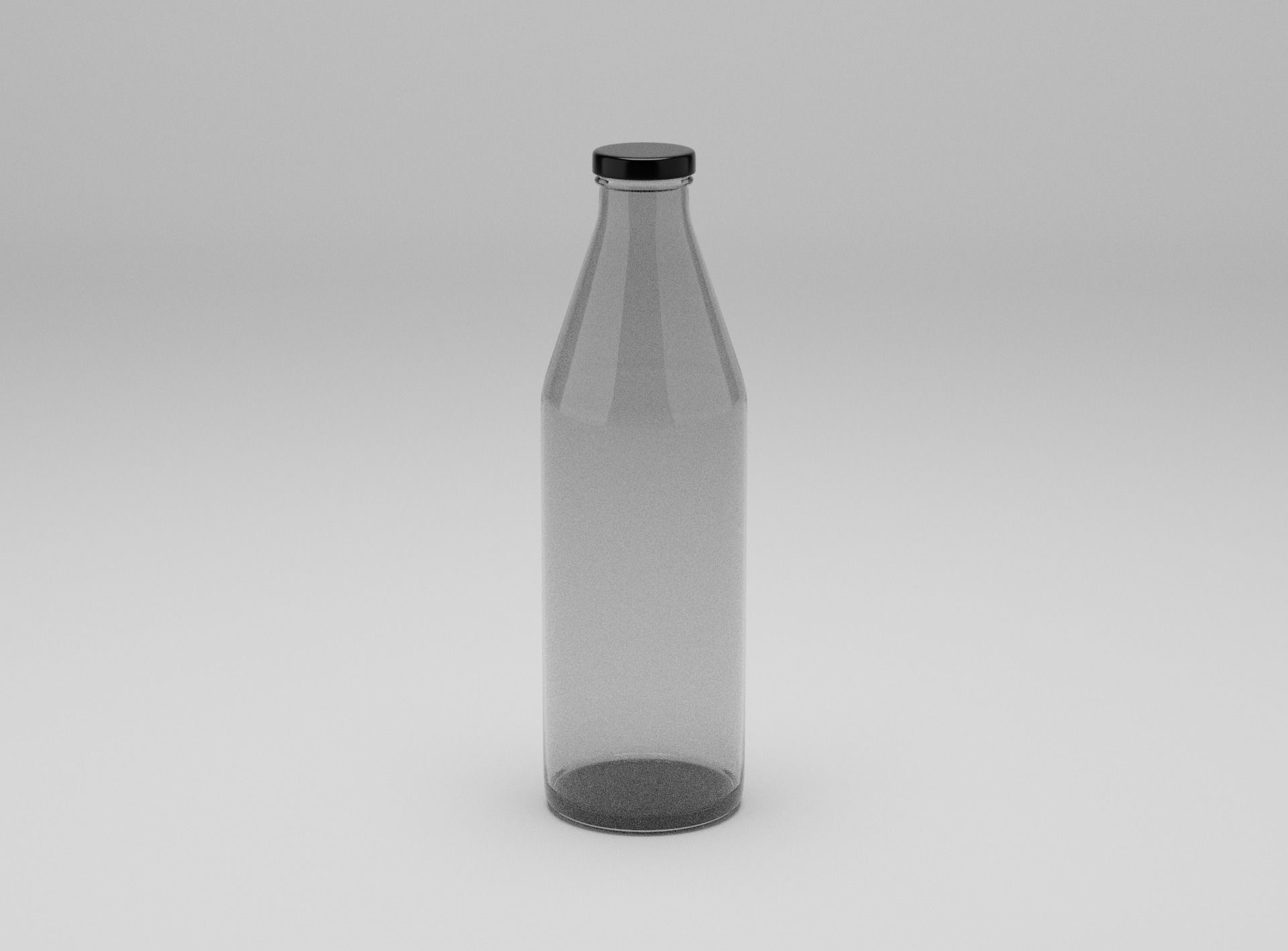 Milk Bottle 3D model_1
