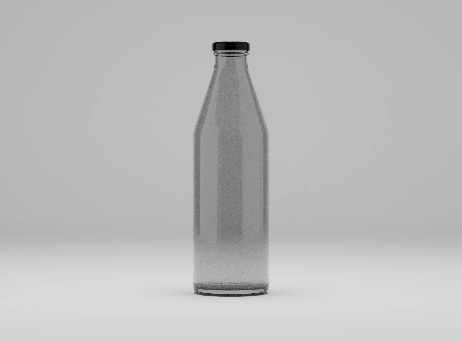 Milk Bottle 3D model_0