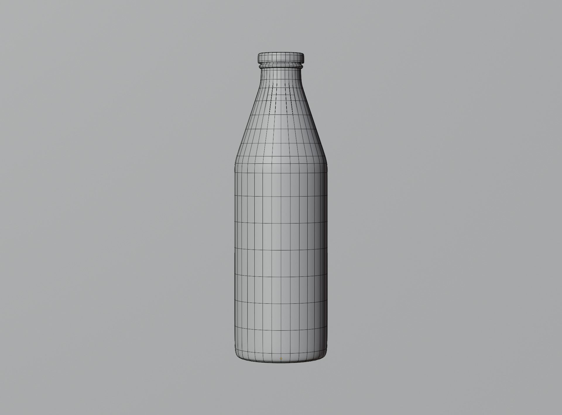 Milk Bottle 3D model_2