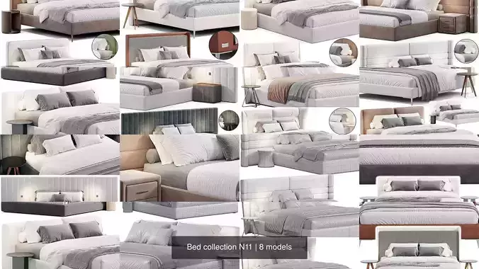 Bed collection N11 