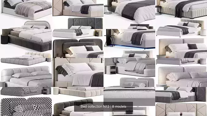 Bed collection N13 