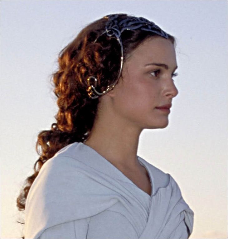 Padme Amidala Tattooine Headdress 3d digital download 3D model 3D ...