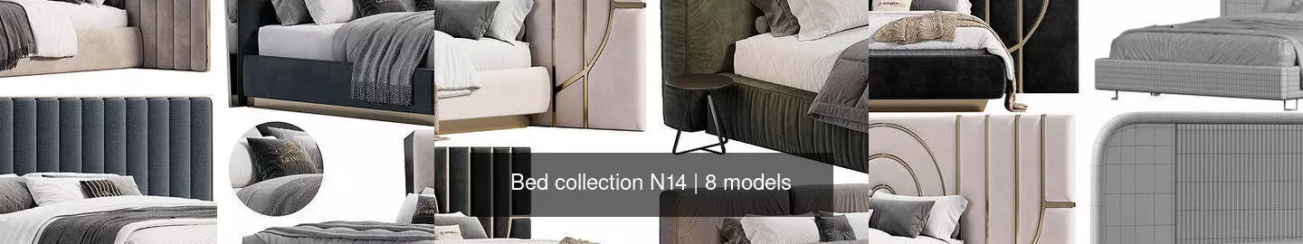 Bed collection N14 _0