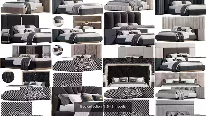 Bed collection N15