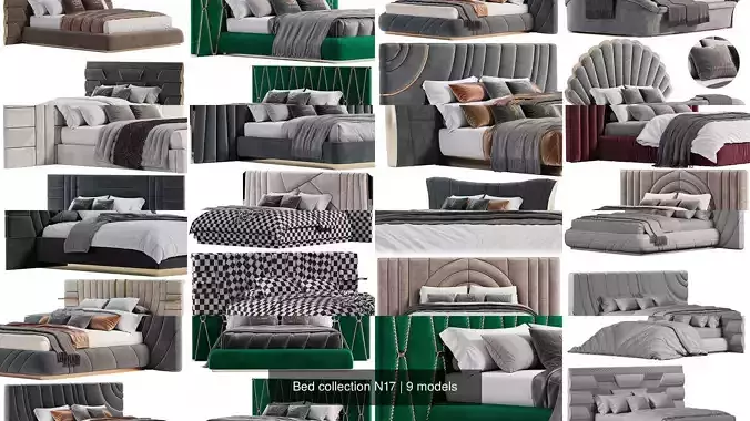 Bed collection N17