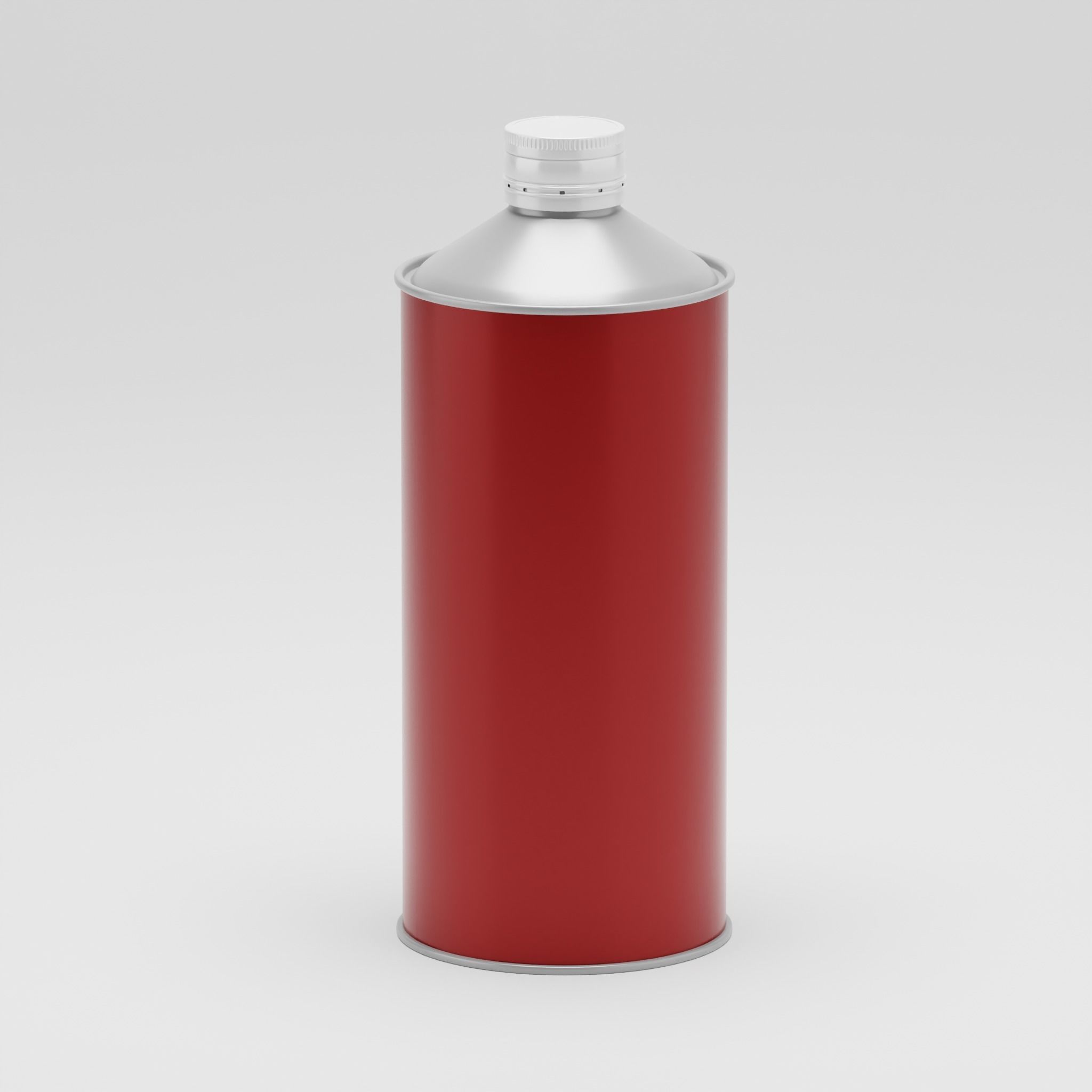 Motor Oil Can 3D model_1