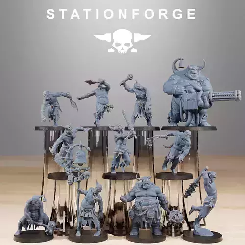 Corrupted Guard Walkers 3D print model