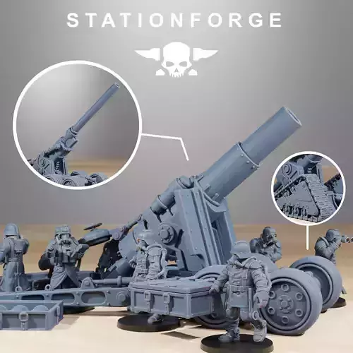 GrimGuard Heavy Artillery  3D print model