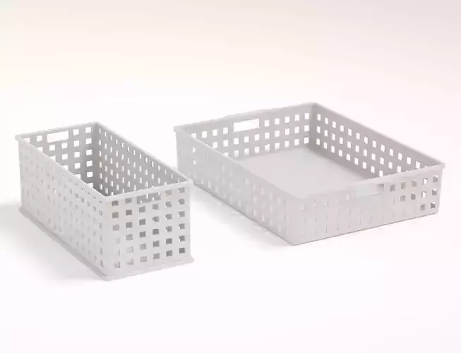 Low-Poly Plastic Tray
