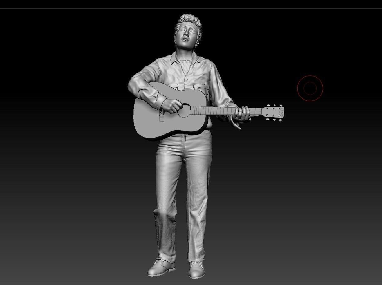 English American poet Dylan Thomas 3D print model_1